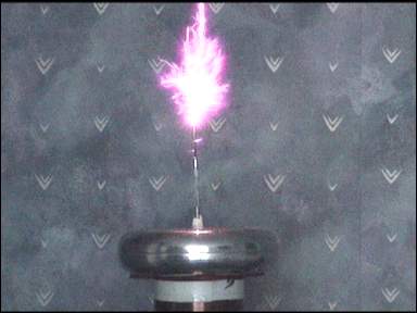 a steel screwdriver as the breakout point, continuous mode