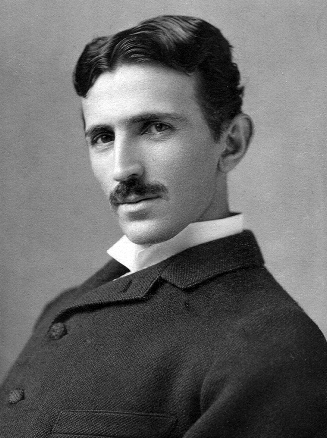 portrait, about 1890 (Napoleon Sarony, public domain)